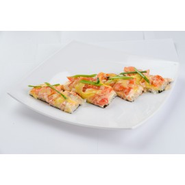 СУШИ-ПИЦЦА С СЕМГОЙ