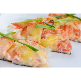 СУШИ-ПИЦЦА С СЕМГОЙ